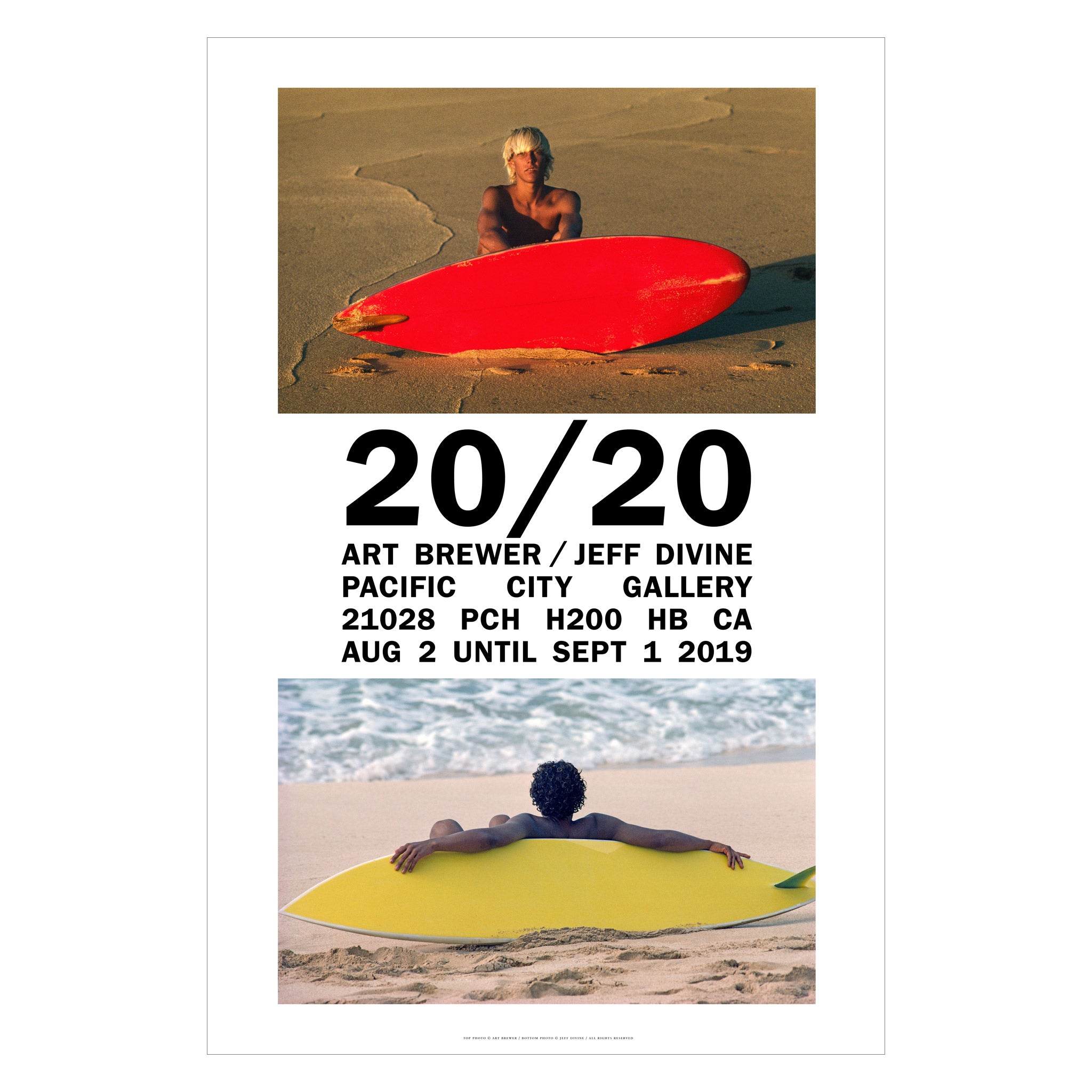 Art Brewer/Jeff Divine Pacific City Gallery Poster