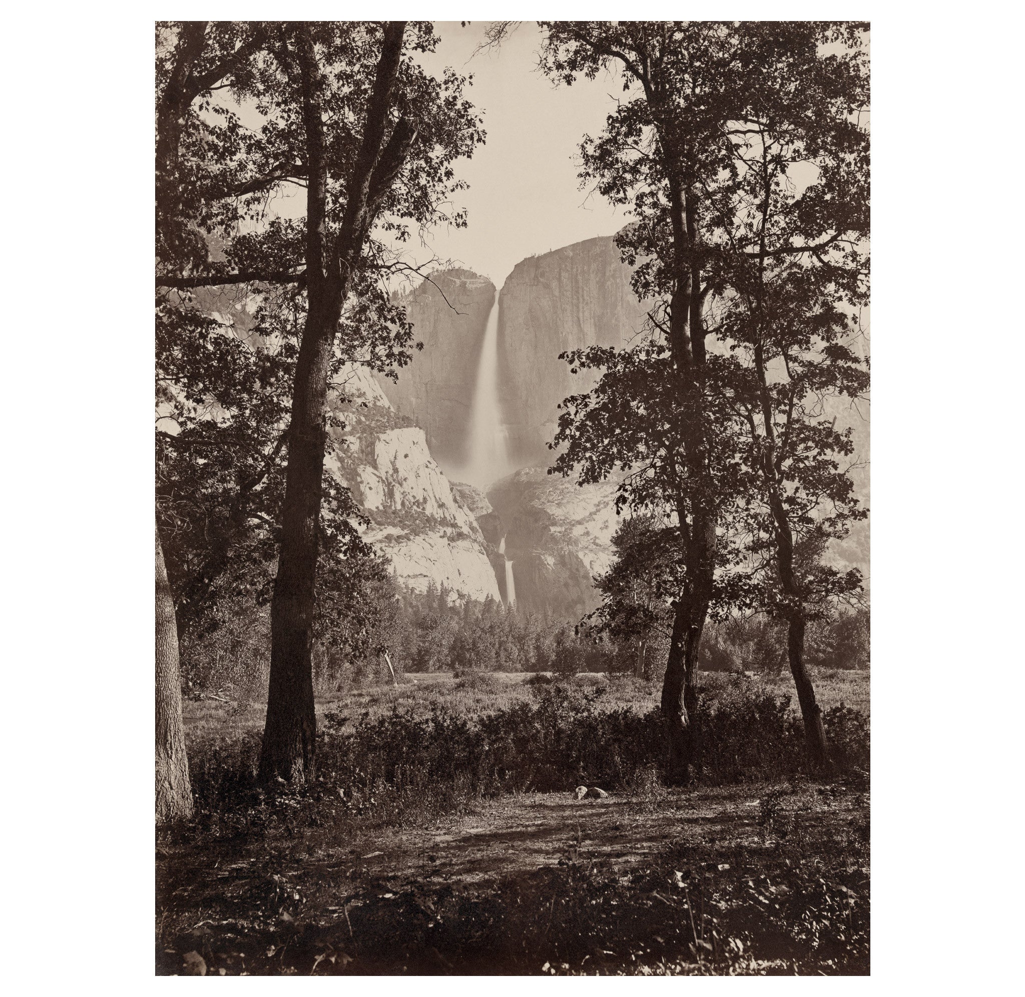 Carleton Watkins – Yosemite Falls